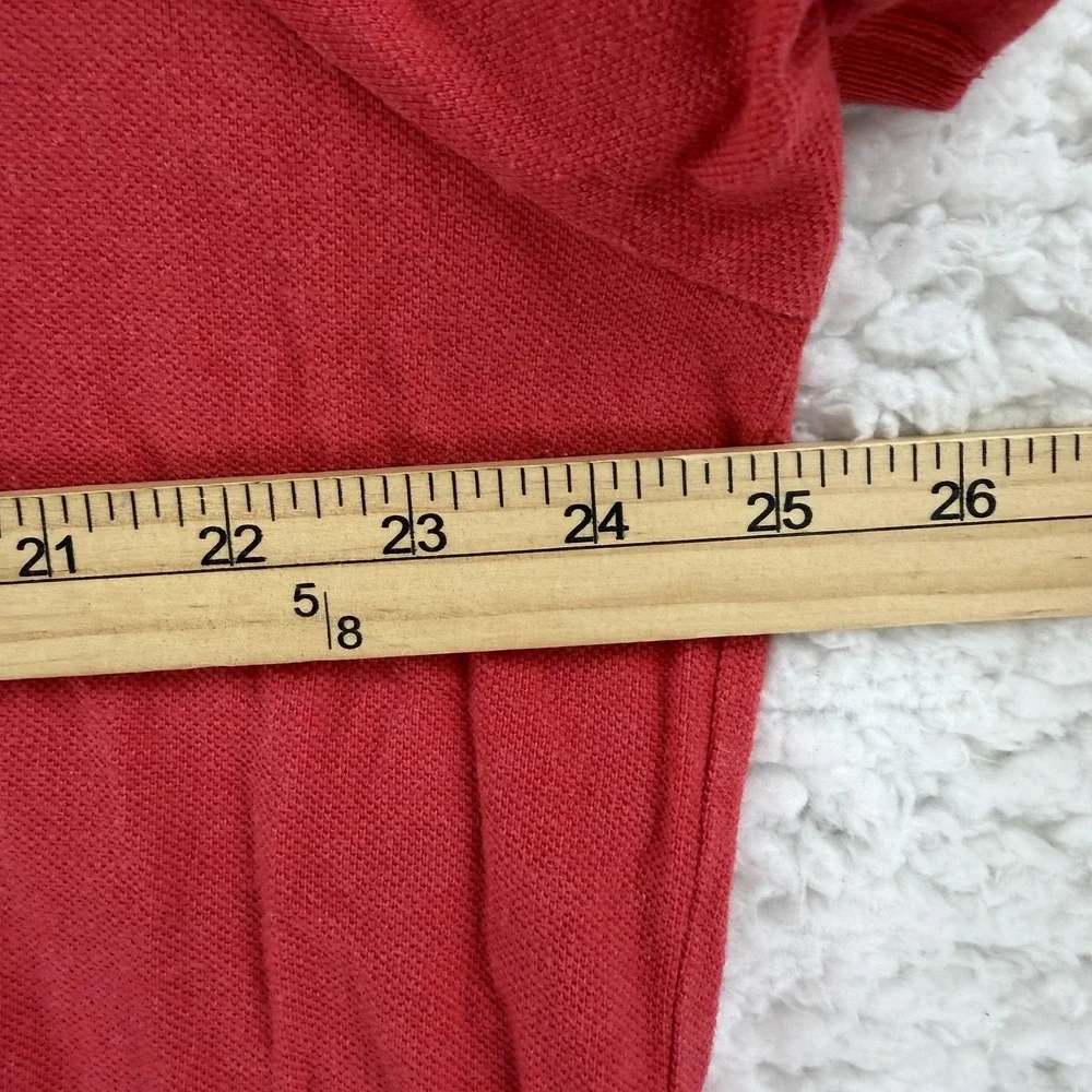 Polo Ralph Lauren Polo Shirt Mens 2XL Red Classic Fit Cotton Pony Logo‎ Knit